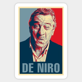 De Niro Hope Sticker